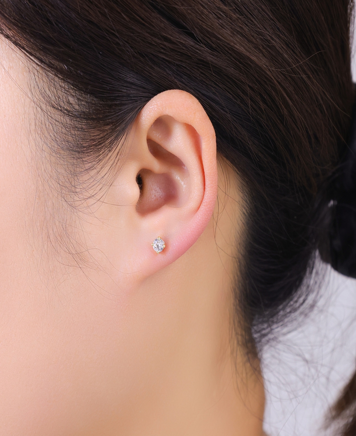 Unwritten Cubic Zirconia 3 Pairs Earnings Set