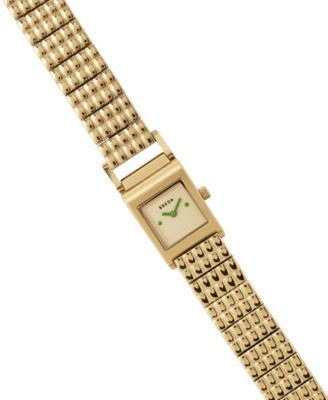 Women's 'Revel' Gold Stainless Steel Bracelet Watch, 18mm