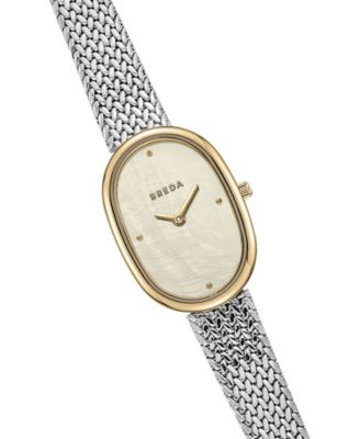 Women's Jane Tethered Silver Mesh Bracelet Watch, 23mm