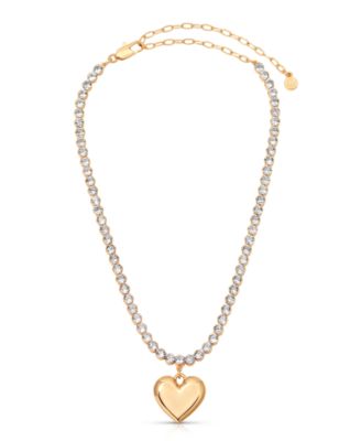 Luminous Love Tennis Necklace