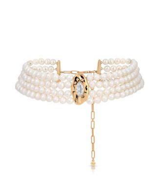 Freshwater Cultivated Pearl Luxe Choker Necklace