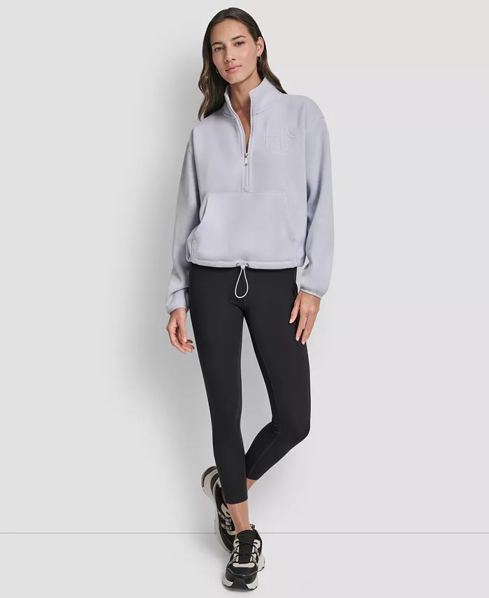 DKNY Women's Half-Zip Long-Sleeve Sweater - thumbnail 7