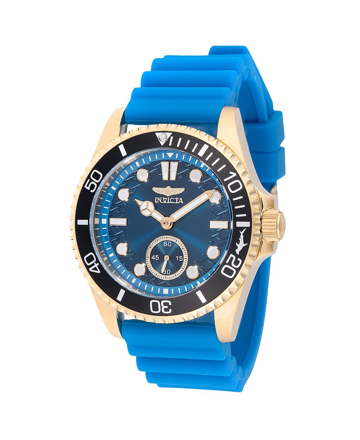 Invicta Men's 49353 Pro Diver Quartz VD78 Light Blue Dial Watch