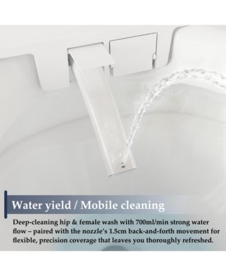 Smart Toilet | Automatic flip cover, foot feel flushing, instant heating constant temperature, antibacterial drying, 110V