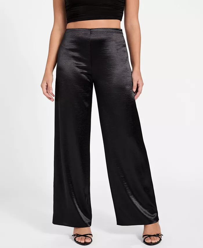 Women's Julie Satin High Rise Pants - thumbnail 6