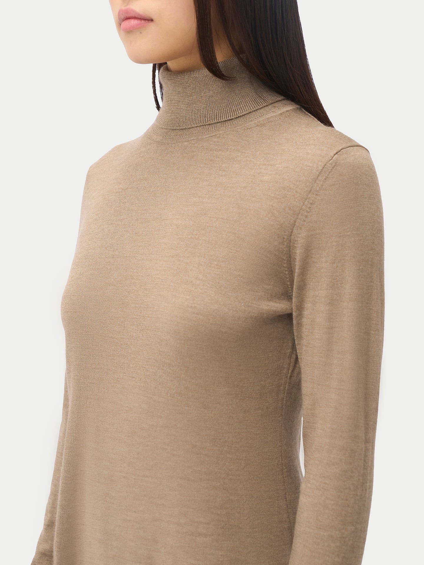 Женский свитер Gobi Cashmere Essential Cashmere-Silk T-Neck — фото 7
