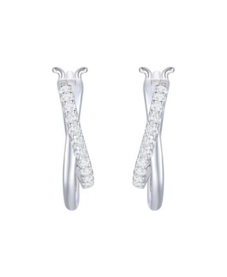 Diamond Earrings (1/5 ct. t.w.) in Sterling Silver