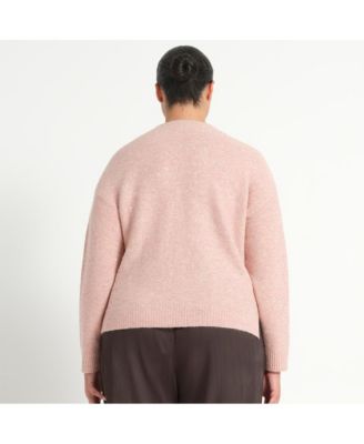 Plus Size Night Crew Sparkle Knit