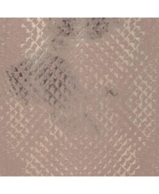 RT Designer Collection Hailey Halo Foil Blackout Grommet Curtain Panel 52" x 90" Taupe