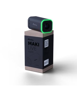 MAKI Live 8.2MP 4K UltraHD NDI|HX3 Battery Powered Live Streaming 3x Box Camera