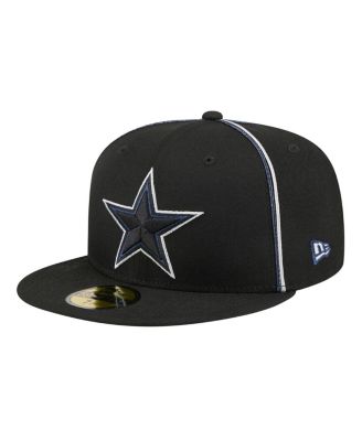 New Era - Men's Black Dallas Cowboys Soutache 59FIFTY Fitted Hat