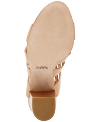 COACH Larissa Lace-Up City Sandals