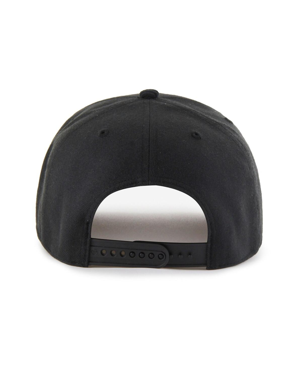 '47 Brand Men's Black Philadelphia 76ers Nothing But Net Hitch Adjustable Hat