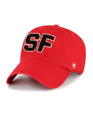 Women's Scarlet San Francisco 49ers Zoey Clean Up Adjustable Hat