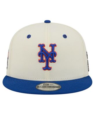 Men's Cream New York Mets Mascot Pin 9FIFTY Snapback Hat