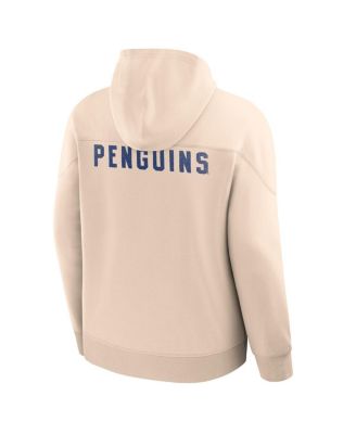 Men's Cream Pittsburgh Penguins Vintage Hoodie
