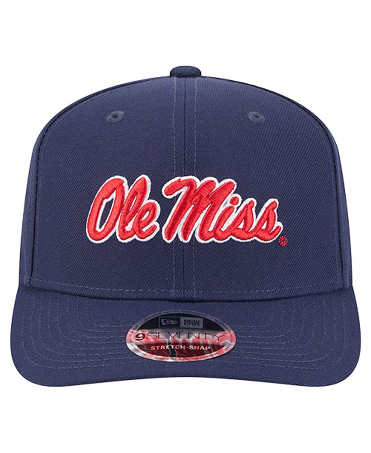 New Era Men's Navy Ole Miss Rebels Team 9SEVENTY Adjustable Hat