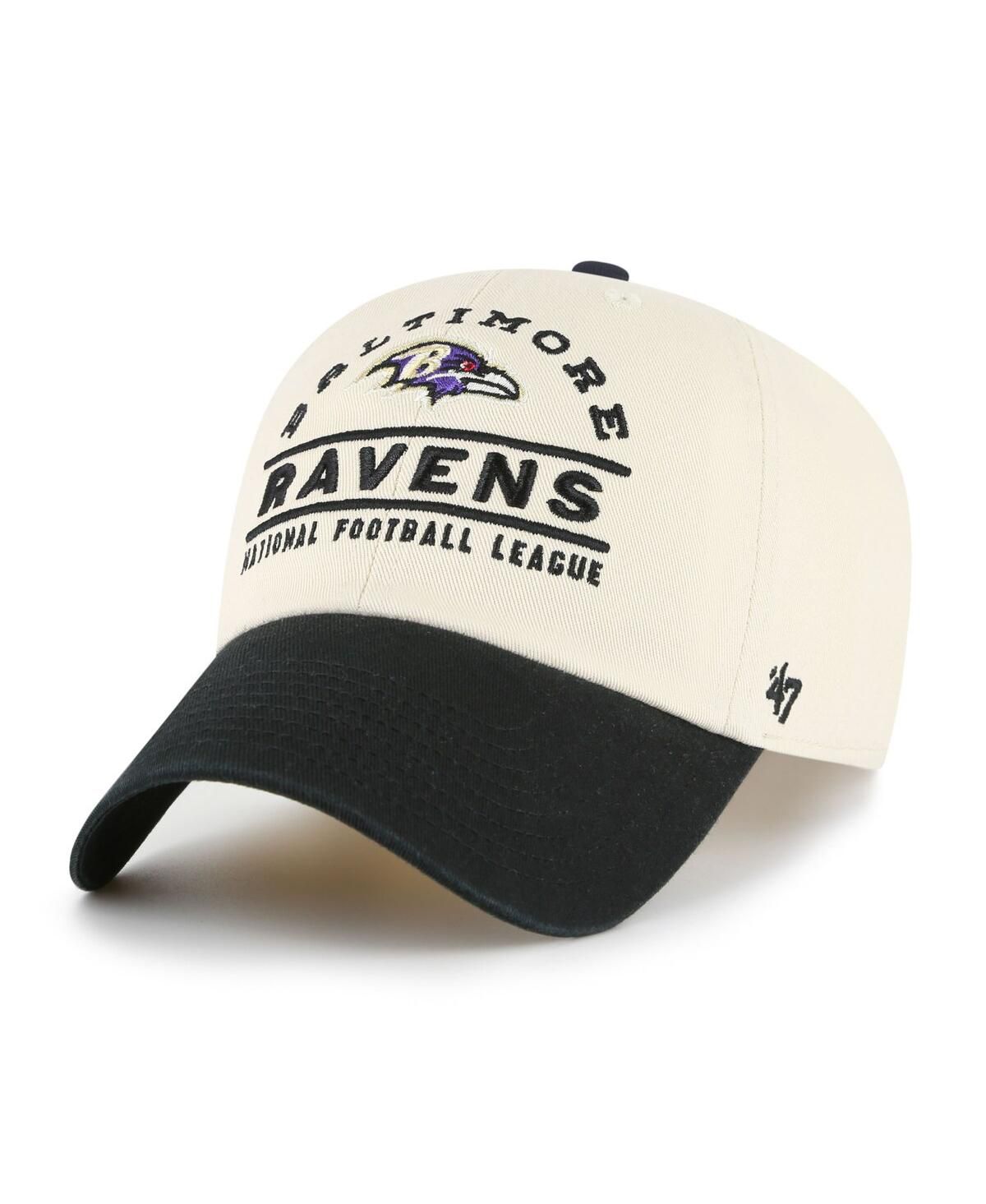 Мужская натуральная регулируемая шляпа Baltimore Ravens Windham Clean Up от Baltimore Ravens