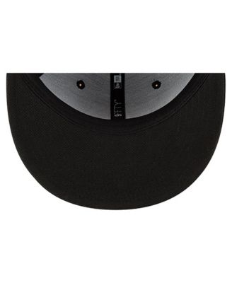 Men's Black Brooklyn Nets 9FIFTY Snapback Hat