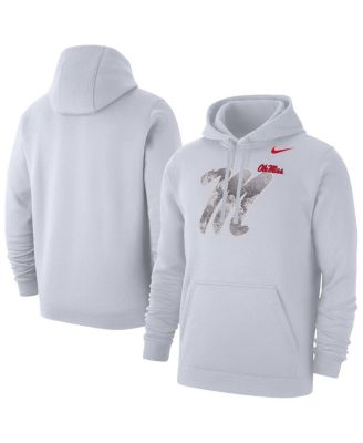 Nike - Men's White Ole Miss Rebels x Realtree Club Fleece Hoodie