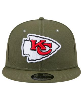 Men's Olive Kansas City Chiefs Main 9FIFTY Snapback Hat
