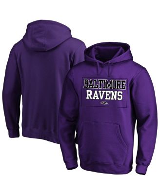 Fanatics - Men's Purple Baltimore Ravens Big Tall Fleece Hoodie