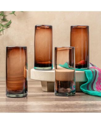 Handblown Glasses Highball - Set of 4