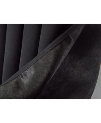 RT Designer Collection Anchorage Blackout Luxurious Modern Curtain Panel Pair