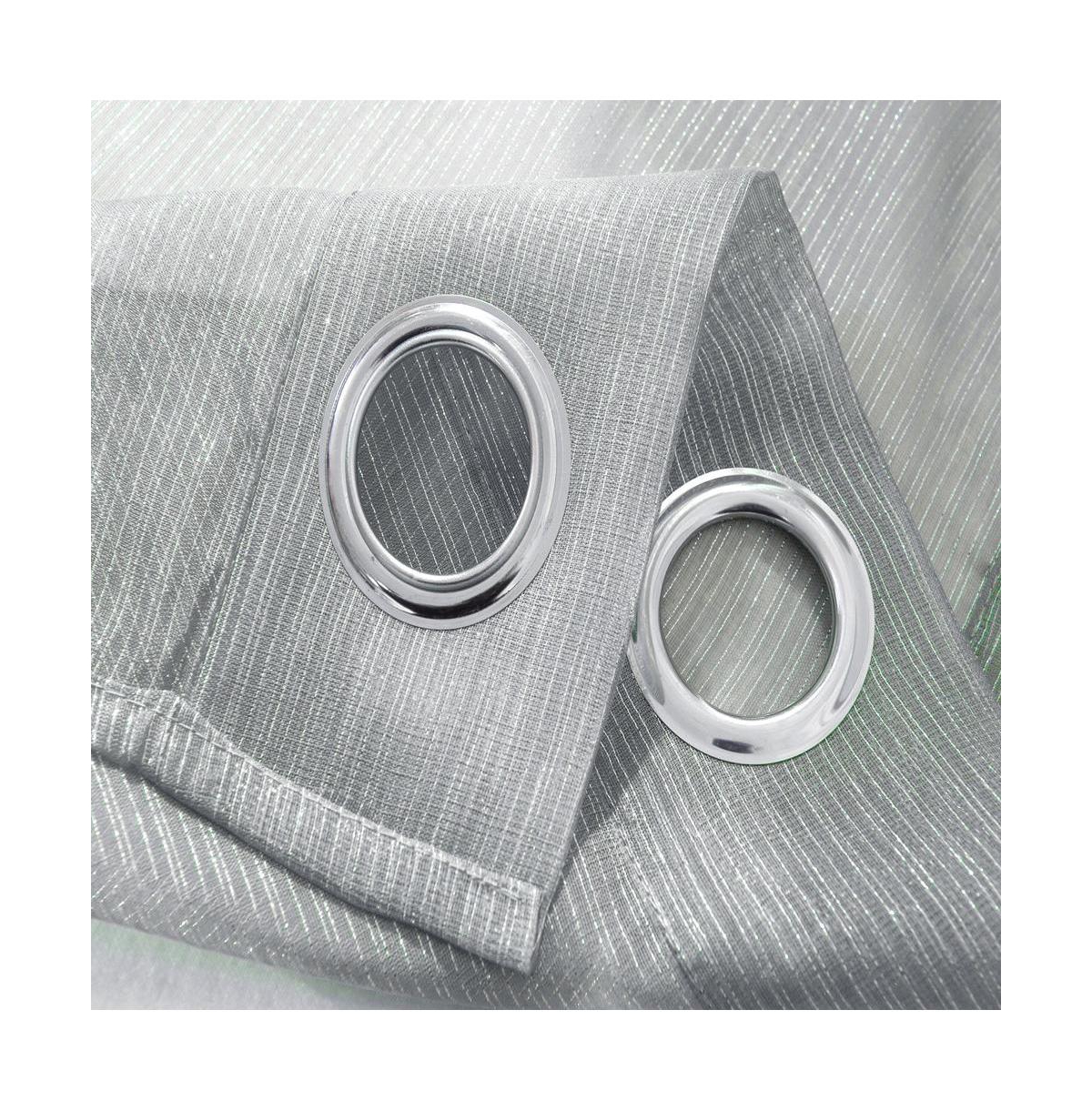 Rt Designers Collection Ramallah Lonnie Grommet Curtain Panel - 54x90