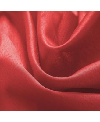 Nancy 2-Piece Grommet Premium Quality Panel 38" x 84" Red by