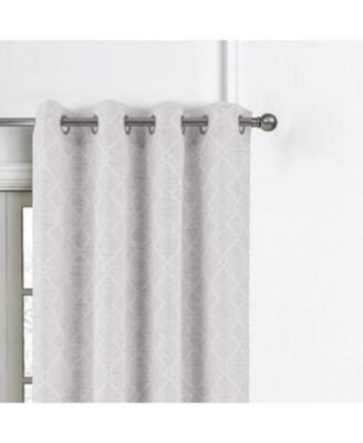 Connor Jacquard Premium & Stylish Grommet Panel 54" x 84" Beige