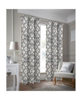 RT Designer Collection Rory Printed Blackout Luxurious Decorative Grommet Curtain Panel 54" x Sage
