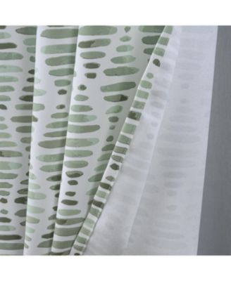 RT Designer Collection Justice Printed Blackout Luxurious Decorative Grommet Curtain Panel 54" x Sage