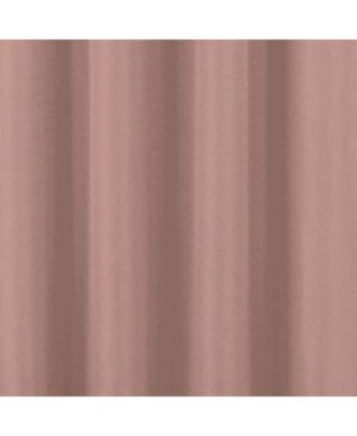 RT Designer Collection Cindy Textured 2 Pack Grommet Curtain Panel 36" x 84" Taupe