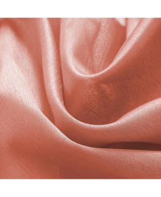 Ramallah Trading Nikki Rod Pocket Top Panel 55" X 84"  Coral