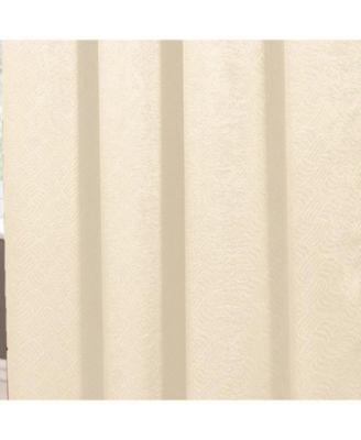 RT Designers Nellie Embossed Blackout Grommet Panel - 52x84", Ivory