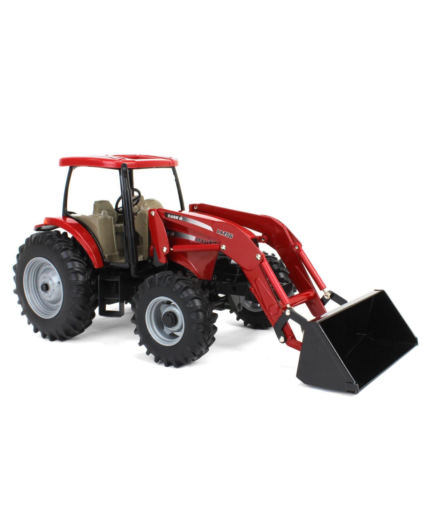 Детская игрушка ERTL 1/16 Scale Case IH Mxu 135 Die-Cast Metal Front Loader Tractor — фото 2