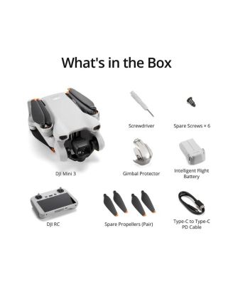 Mini 3 Drone with RC Remote Controller