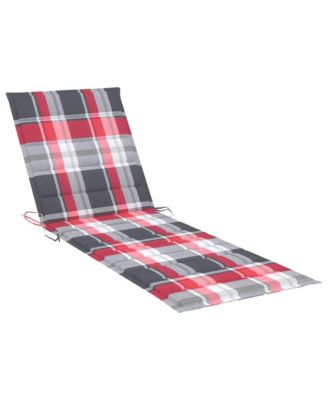 Patio Sunlounger With Table Natural wood Solid acacia wood Standard