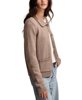 Women's Collared Button-Up Cardigan Sweater