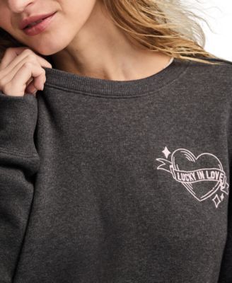 Women's Valentine Crew Neck Sweatshirt
