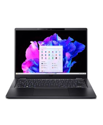 TravelMate P6 14 TMP614-53-565S 14" WUXGA Notebook Computer, Intel Core i5-1335U 1.3GHz, 16GB RAM, 1TB SSD, Windows 11 Pro, Black