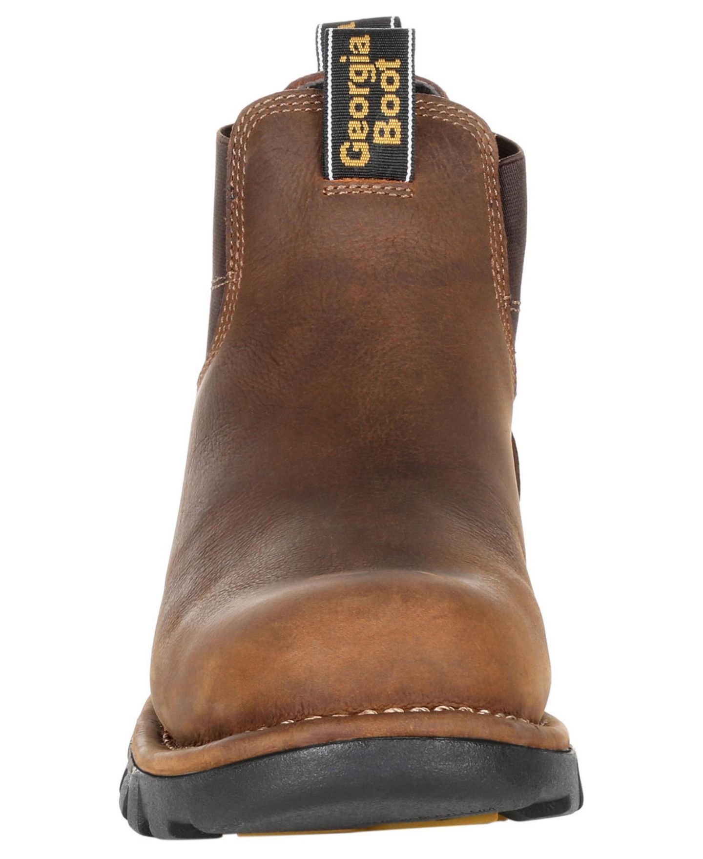 Мужские ботинки GEORGIA BOOT Eagle One Steel Toe Waterproof Chelsea Work Boot, цвет: Коричневый — фото 8