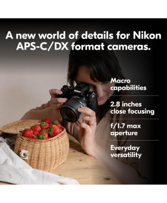 NIKKOR Z DX MC 35mm f/1.7 Lens