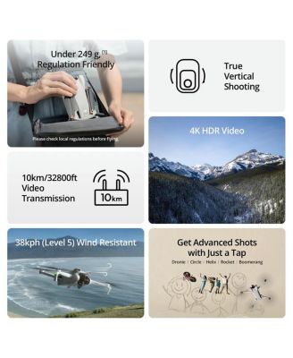 Mini 3 Drone Fly More Combo with RC Remote Controller, Carrying Case, 128GB microSD Card, Anti-Collision Light, Landing Pad