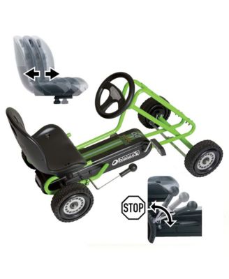 Lightning Ergonomic Pedal Ride On Go Kart Toys for Boys and Girls