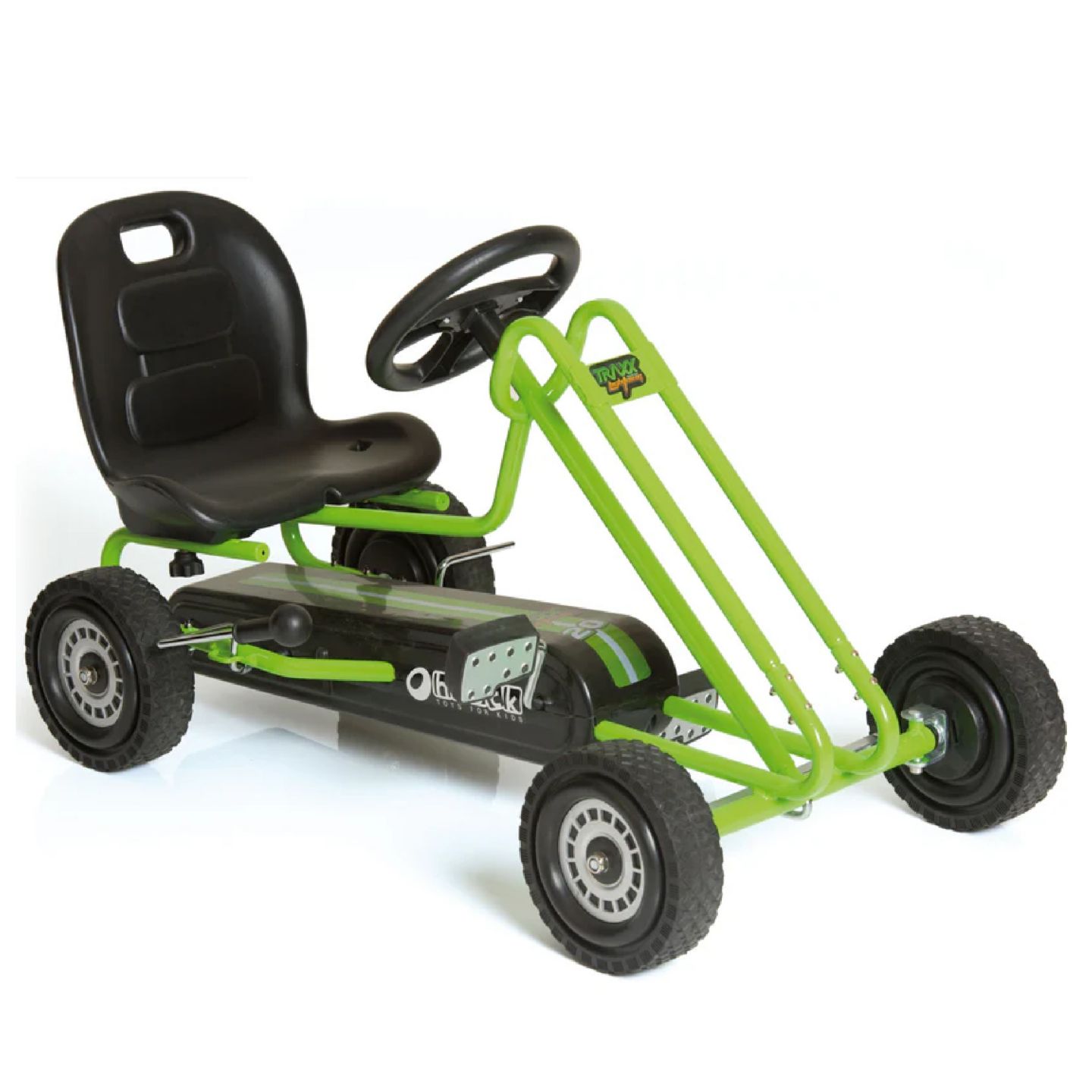Детская игрушка Hauck Lightning Pedal Ride-On Go Kart with Adjustable Seat, 110 lbs Capacity, Ages 4-8 — фото 5