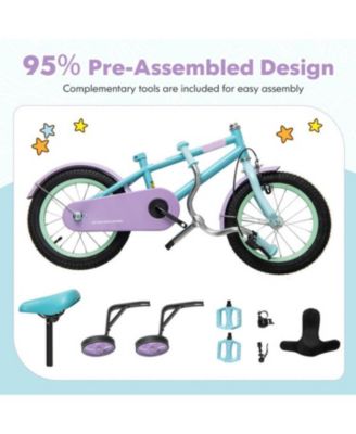 12-Inch Kids Bike with Adjustable Handlebar and Saddle