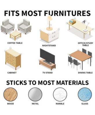 8 Pack Corner Protector Baby Proof Corners and Edges - Round Table Corner Protectors for Baby