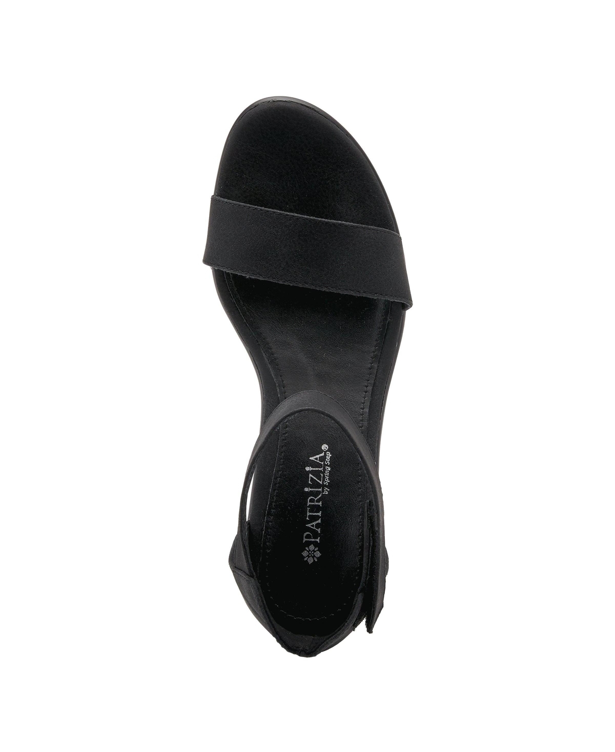 Patrizia Women's Idol Pearlized Faux Leather Ankle Strap Dress Sandals